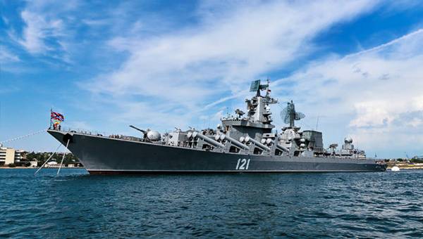 Russian Warship Moskva is Real Symbol not Only of Sevastopol but Also of Russia Russian Warship Moskva is Real Symbol not Only of Sevastopol but Also of Russia