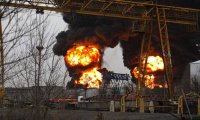 Ukraine Launches air Strike on oil Depot on Outskirts of Belgorod
