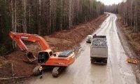 Worst Krasnoyarsk Road is Turning Into High-Quality Highway