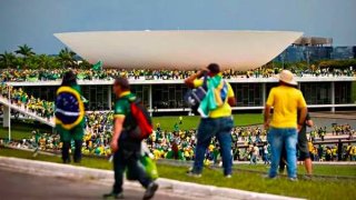 Protesters Storm National Congress Building in Brazil