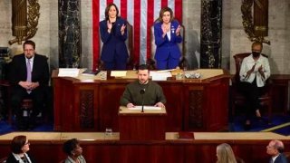 Zelensky Begs for Money and Weapons in U.S. Congress
